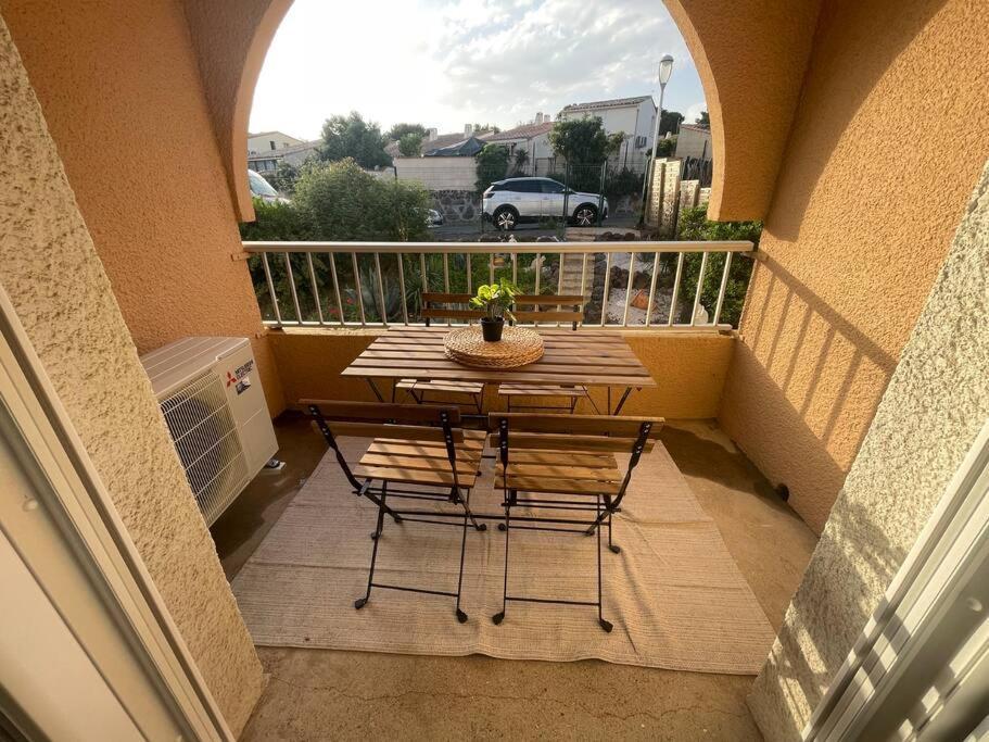 Appartement Cap D'Agde Dans Residence Avec Piscine ภายนอก รูปภาพ